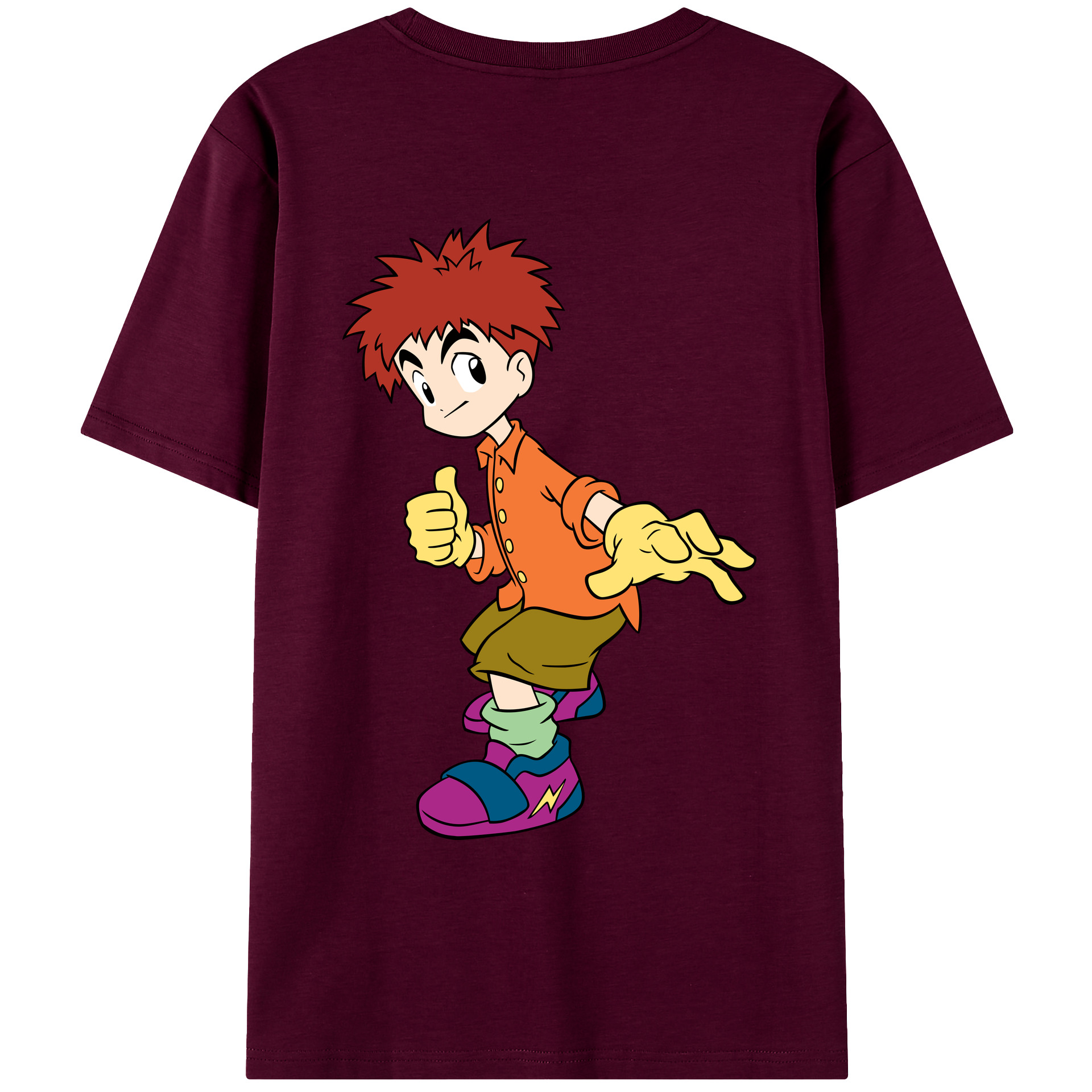 （画像用） Digimon デジタルモンスター/デジモン レディース半袖Tシャツ(バックプリント)